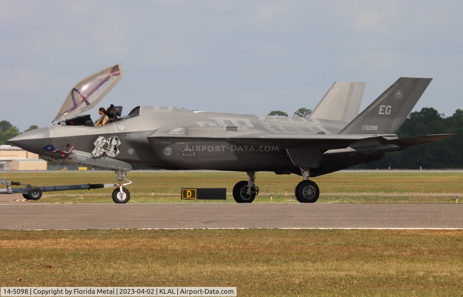 14-5098, 2014 Lockheed Martin F-35A Lightning II C/N AF-99, Sun N Fun 2023 zx