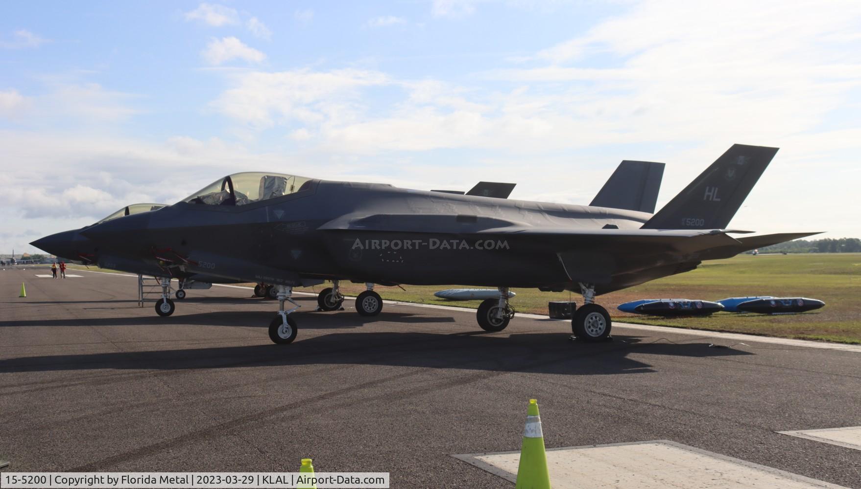 15-5200, 2015 Lockheed Martin F-35A Lightning II C/N AF-175, Sun N Fun 2023 zx
