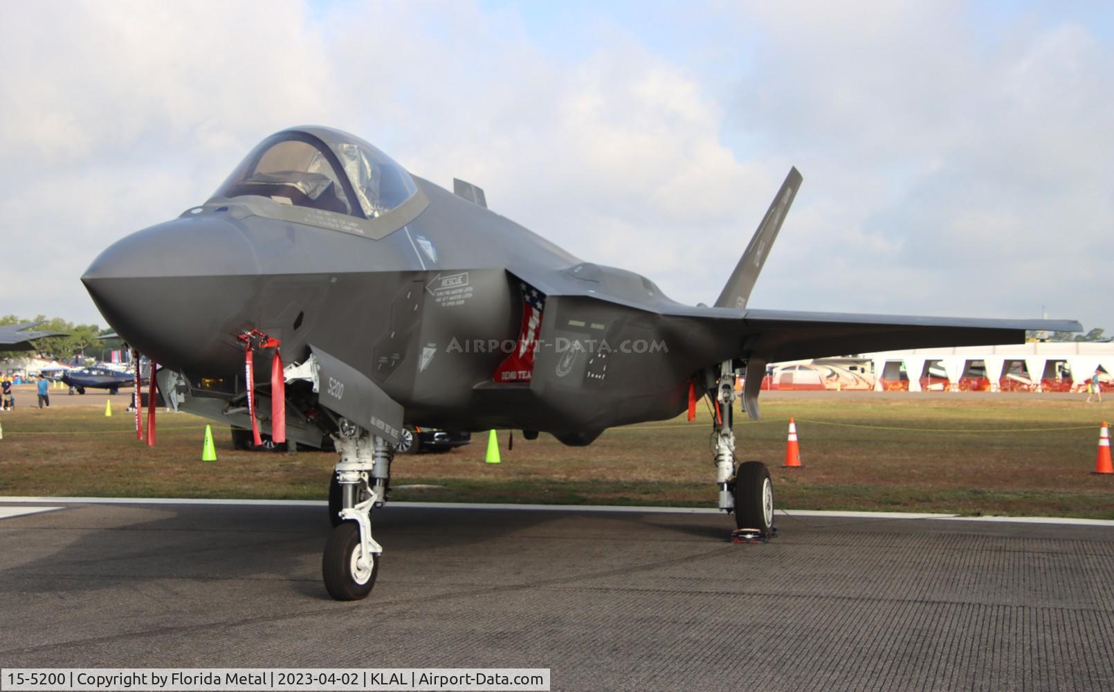 15-5200, 2015 Lockheed Martin F-35A Lightning II C/N AF-175, F-35A zx