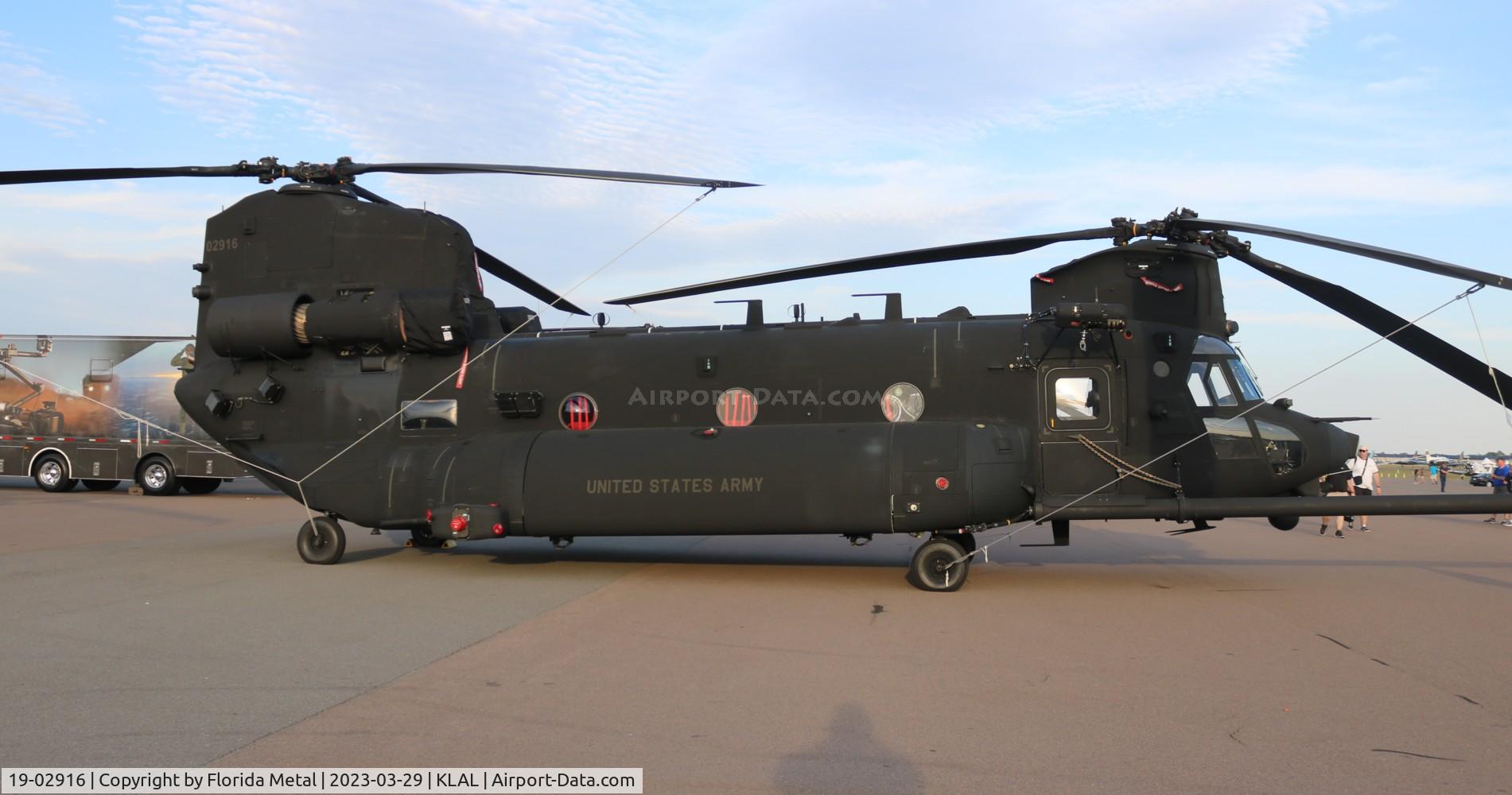 19-02916, 2019 Boeing MH-47G Chinook C/N M2916, Sun N Fun 2023 zx LAL
