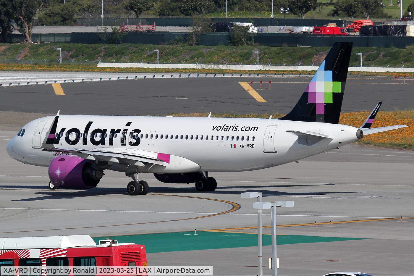 XA-VRD, 2017 Airbus A320-271N C/N 7688, at lax