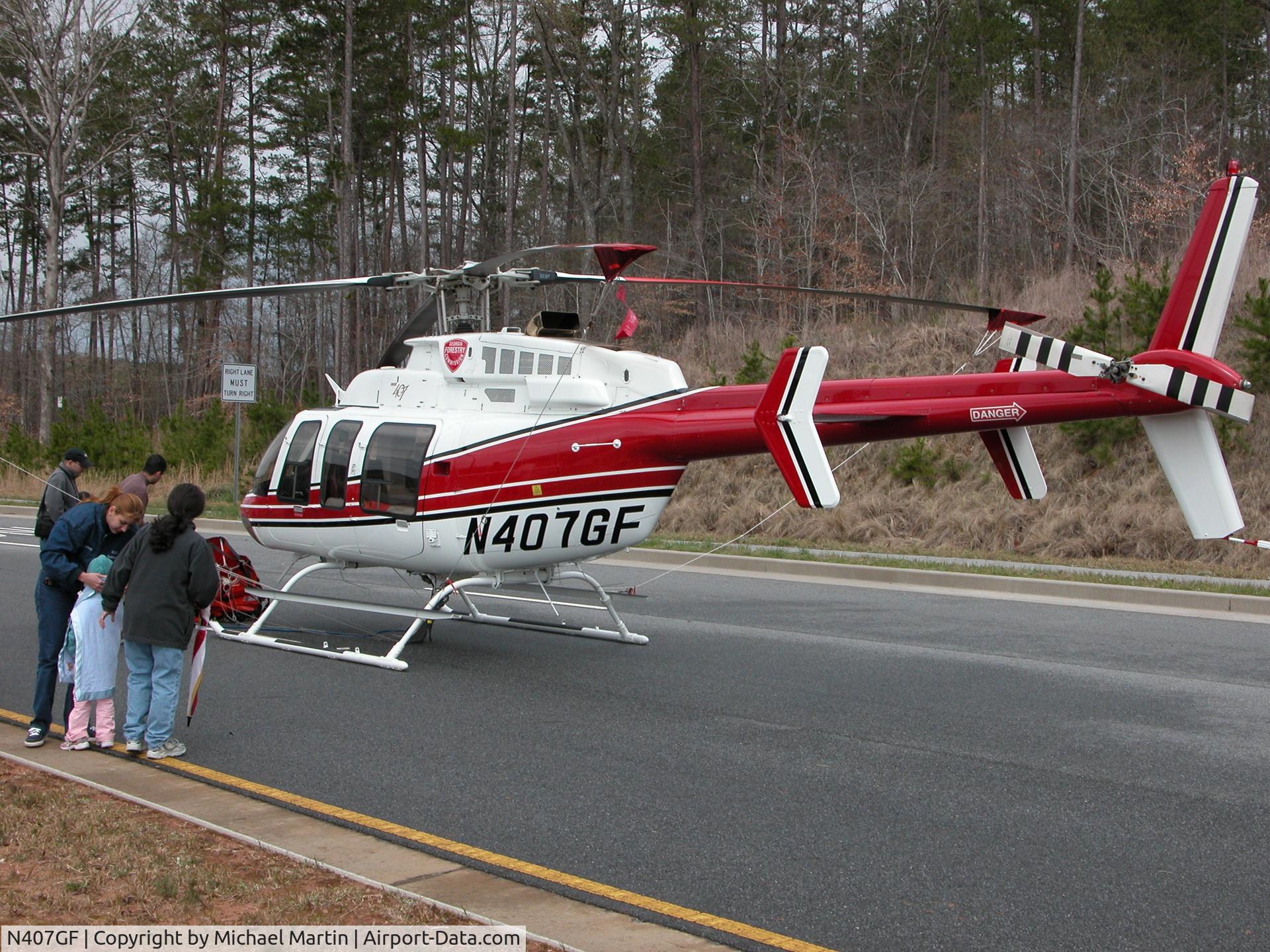 N407GF, 2000 Bell 407 C/N 53452, Georgia Department of Forestry