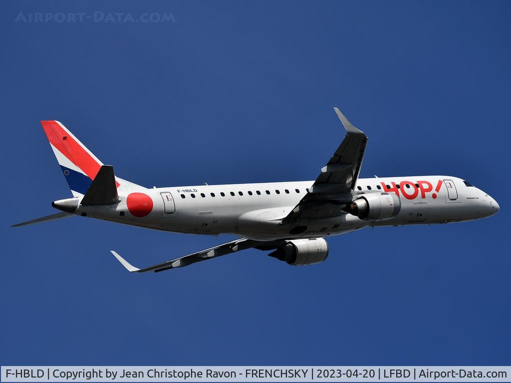 F-HBLD, 2007 Embraer 190LR (ERJ-190-100LR) C/N 19000113, Bordeaux (BOD)	Paris (CDG)	AF7433