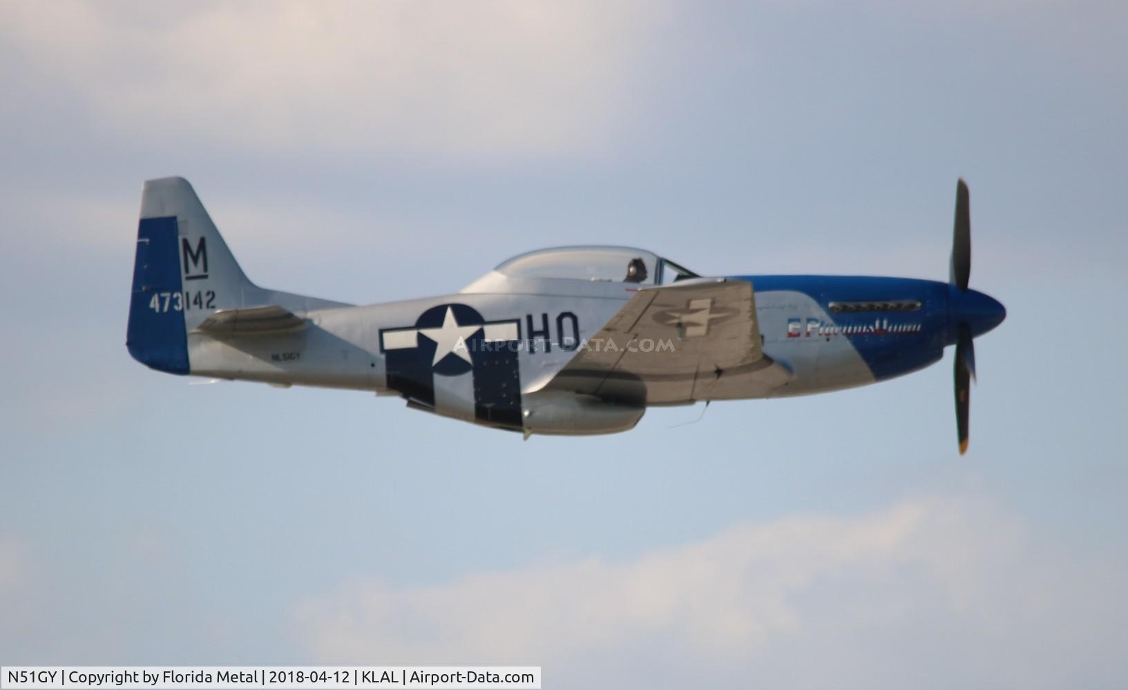 N51GY, 1946 North American F-51 C/N 44-73142, F-51D E Pluribus Unum zx