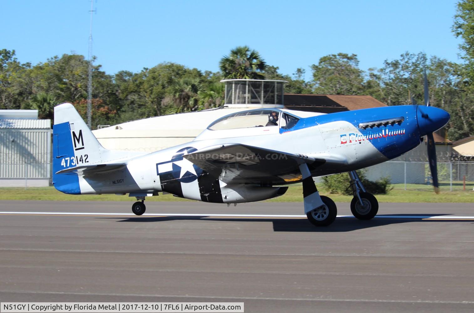 N51GY, 1946 North American F-51 C/N 44-73142, E Pluribus Unum zx
