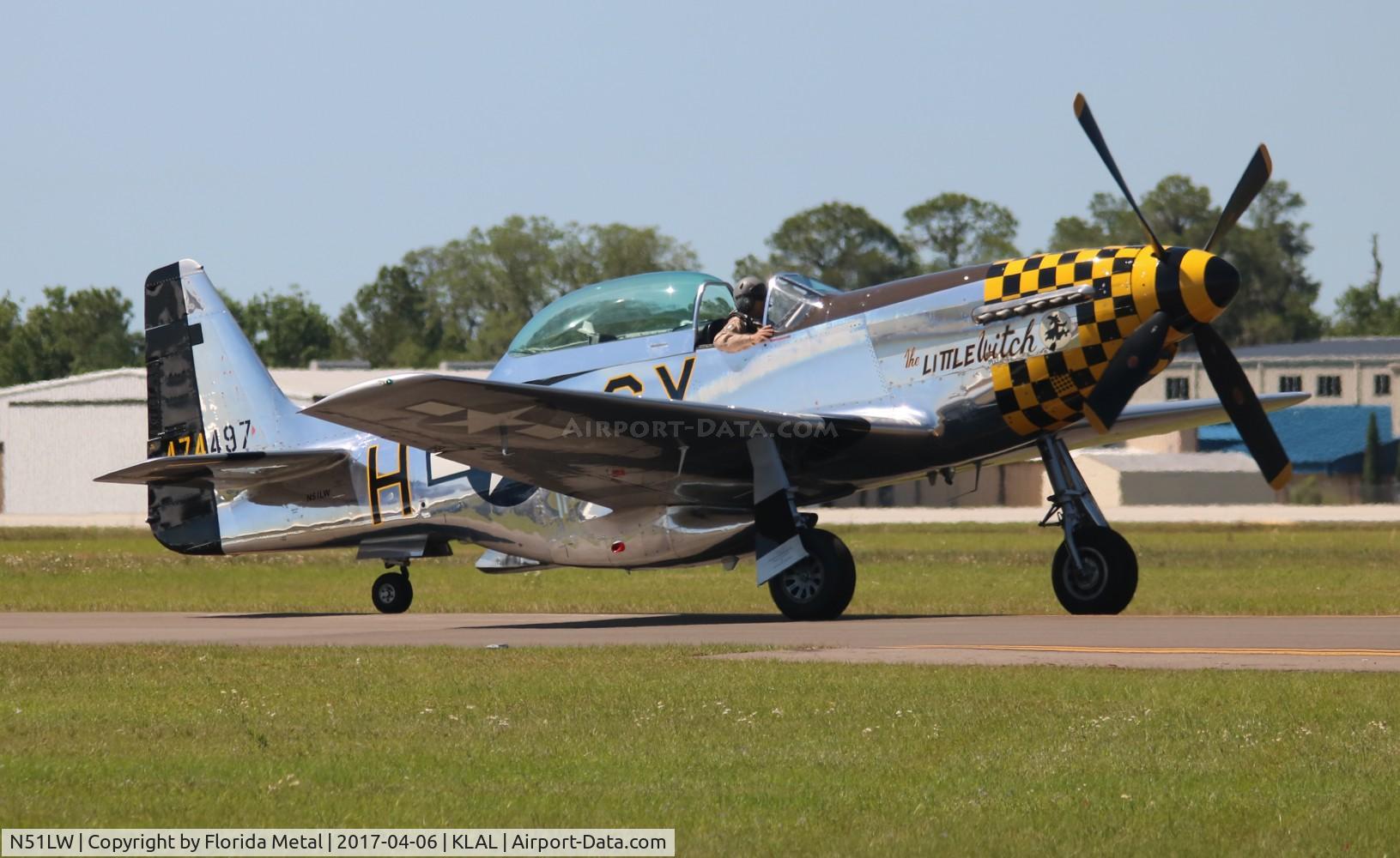 N51LW, 1962 North American P-51D Mustang C/N 122-41037, Little Witch zx