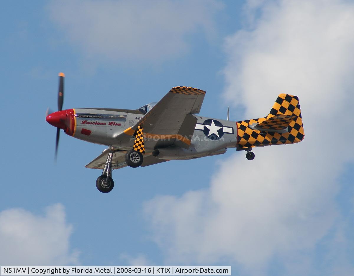 N51MV, 1945 North American F-51D Mustang C/N 45-11391, TICO 2006 zx