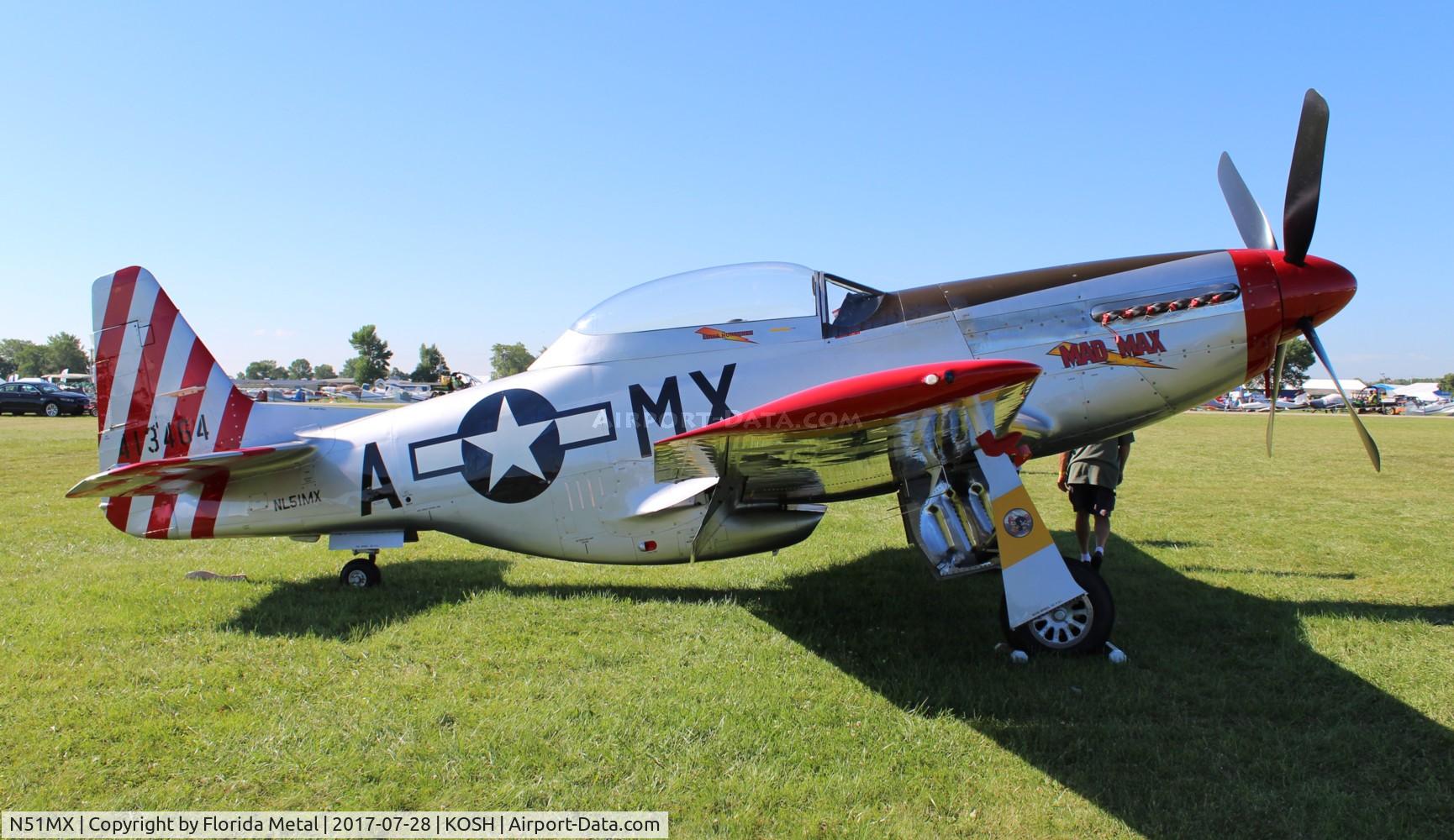 N51MX, 1944 North American F-51D Mustang C/N 45-11559, Mad Max zx