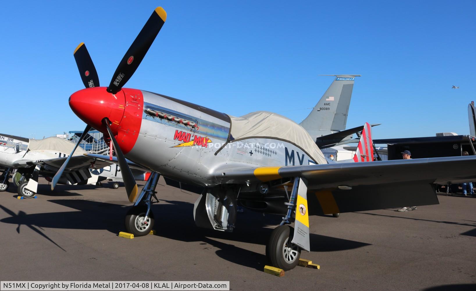N51MX, 1944 North American F-51D Mustang C/N 45-11559, Mad Max zx