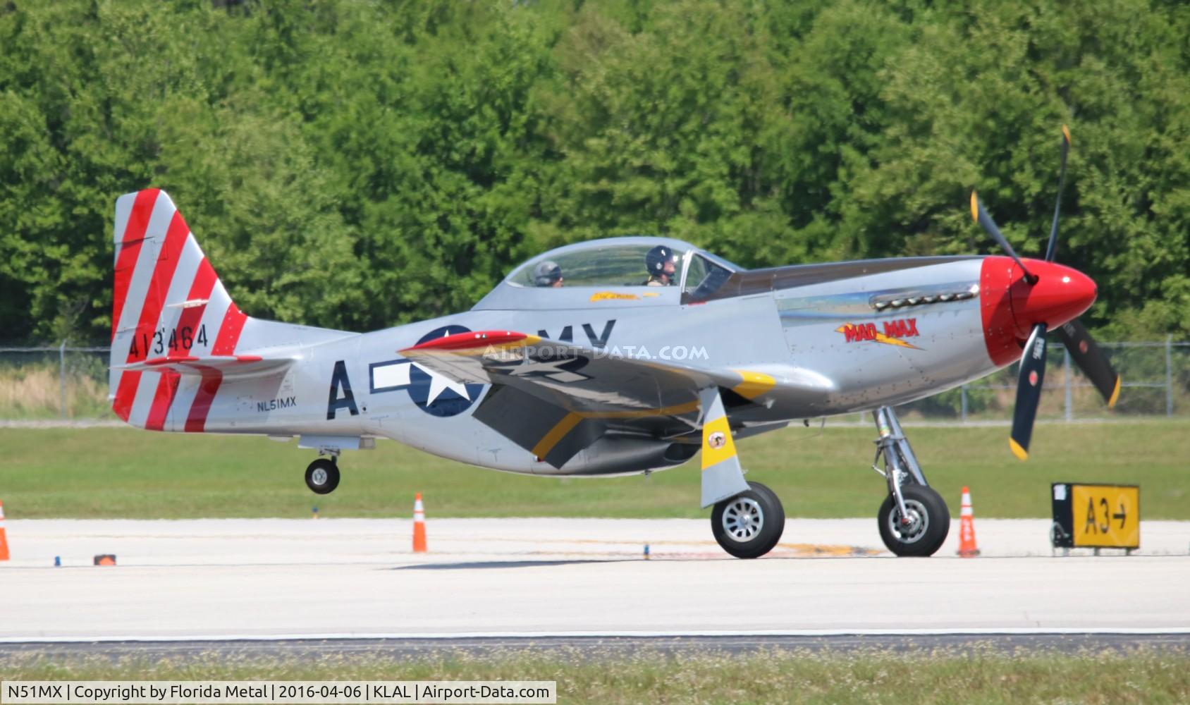 N51MX, 1944 North American F-51D Mustang C/N 45-11559, Mad Max zx