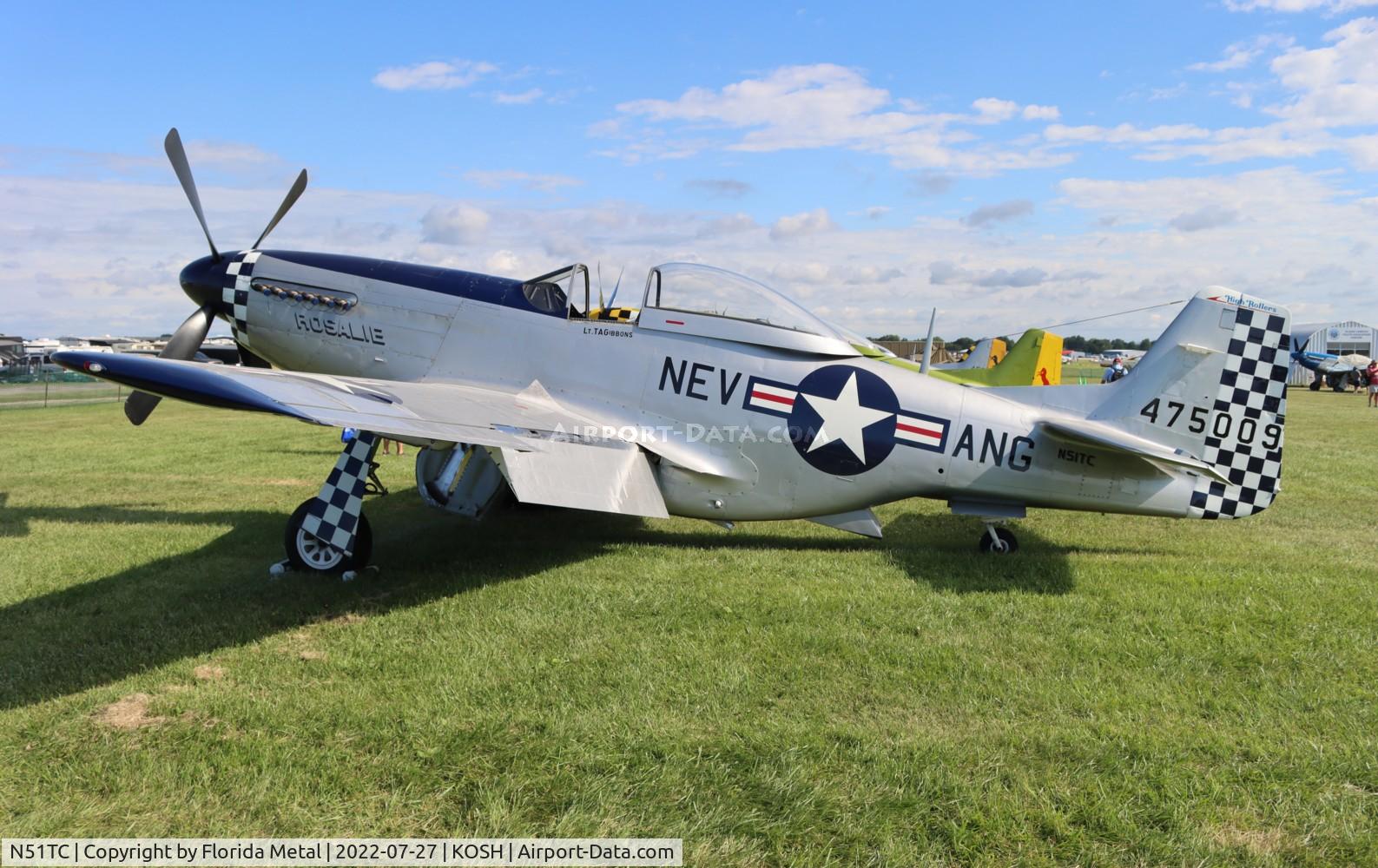 N51TC, 1944 North American/aero Classics P-51D C/N 44-75009, Rosalie zx