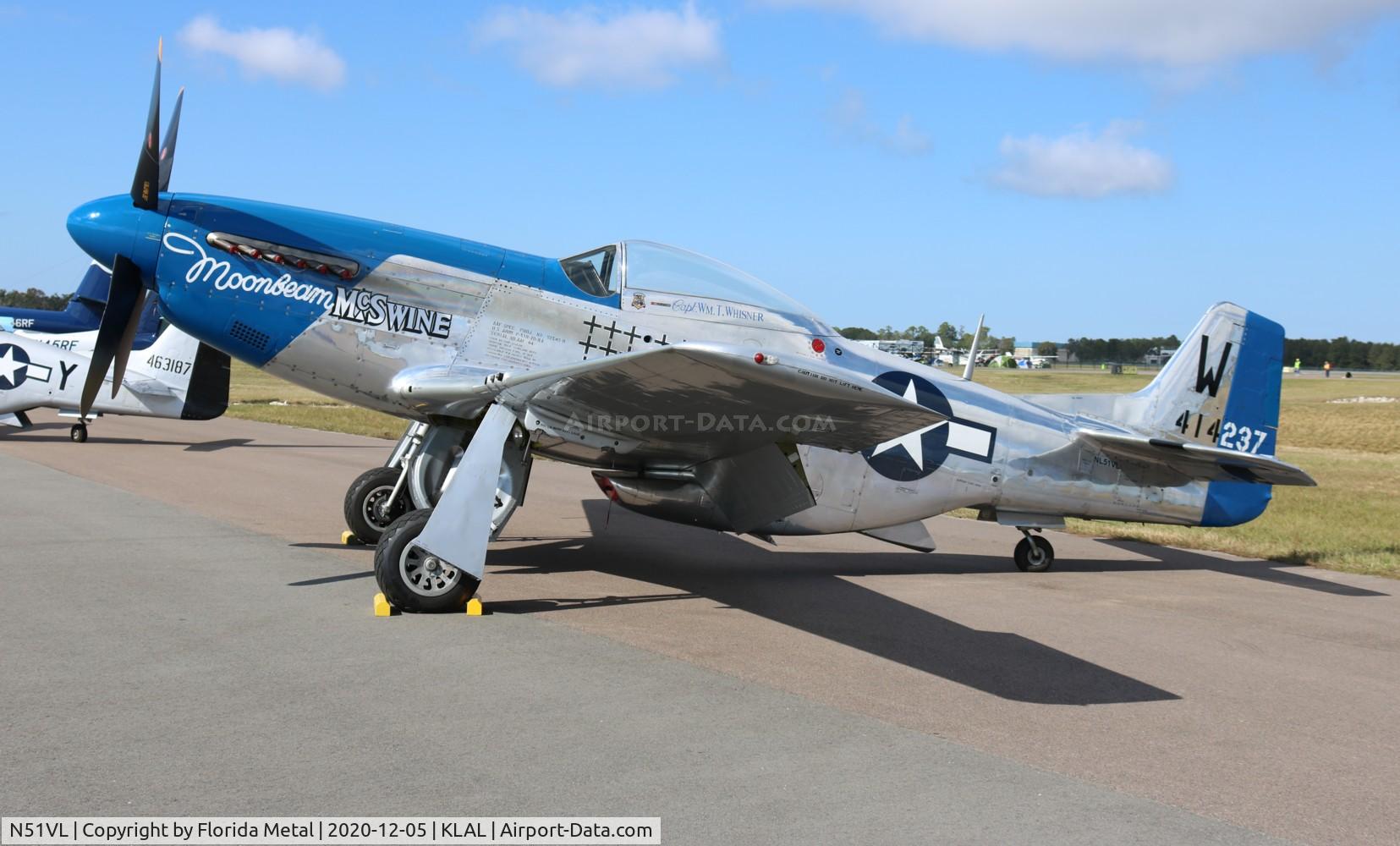 N51VL, 1944 North American F-51D Mustang C/N 122-40196, Moonbeam McSwine zx
