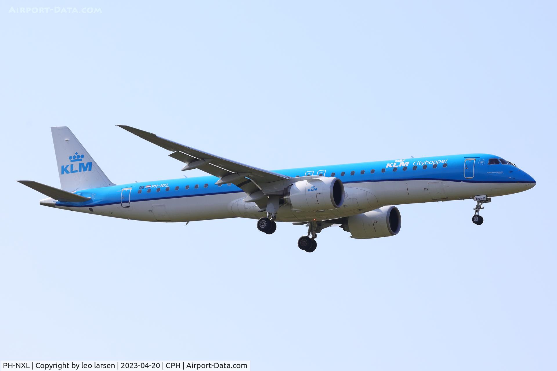 PH-NXL, 2022 Embraer E195-E2 C/N 19020067, Copenhagen 20.4.2023