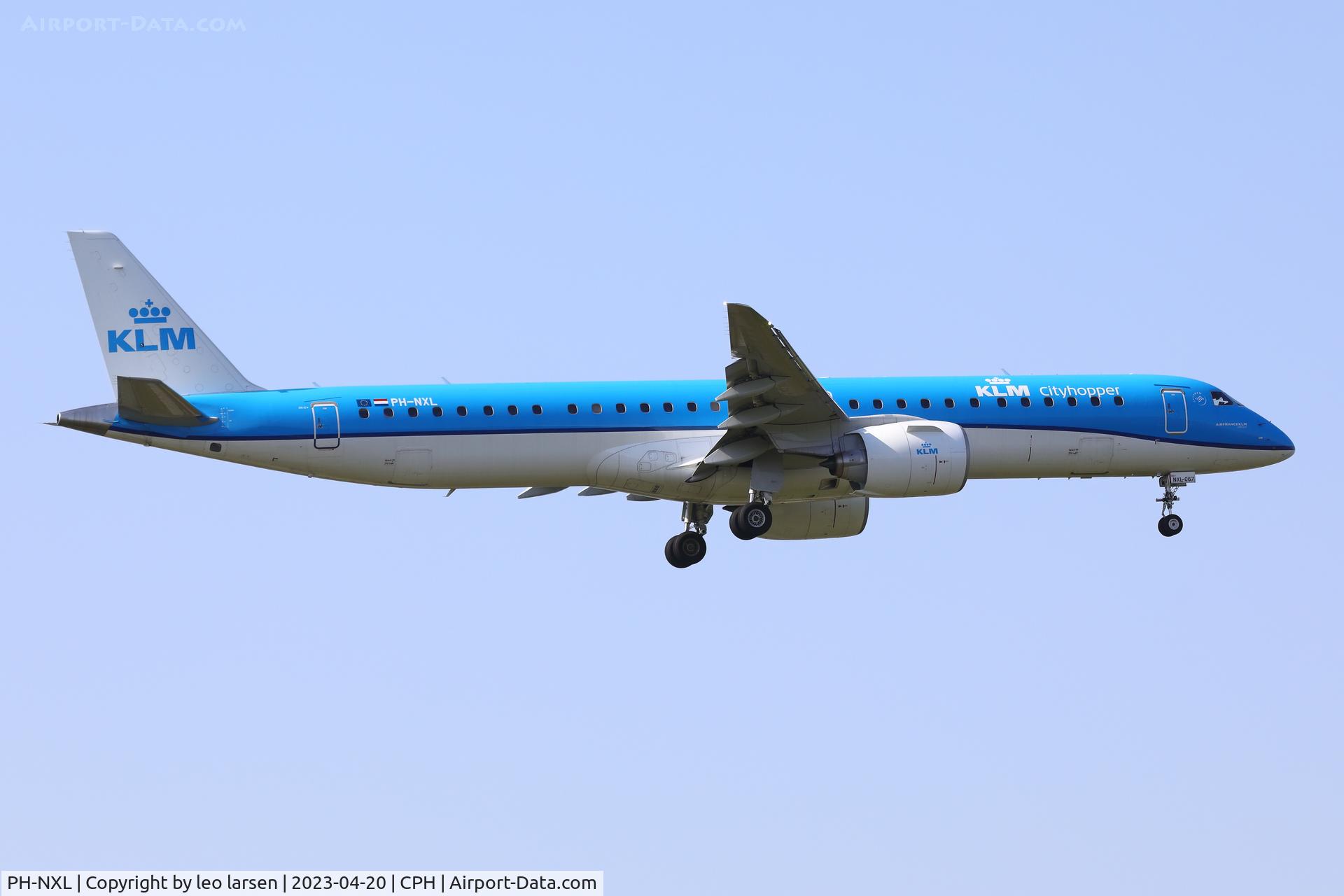PH-NXL, 2022 Embraer E195-E2 C/N 19020067, Copenhagen 20.4.2023