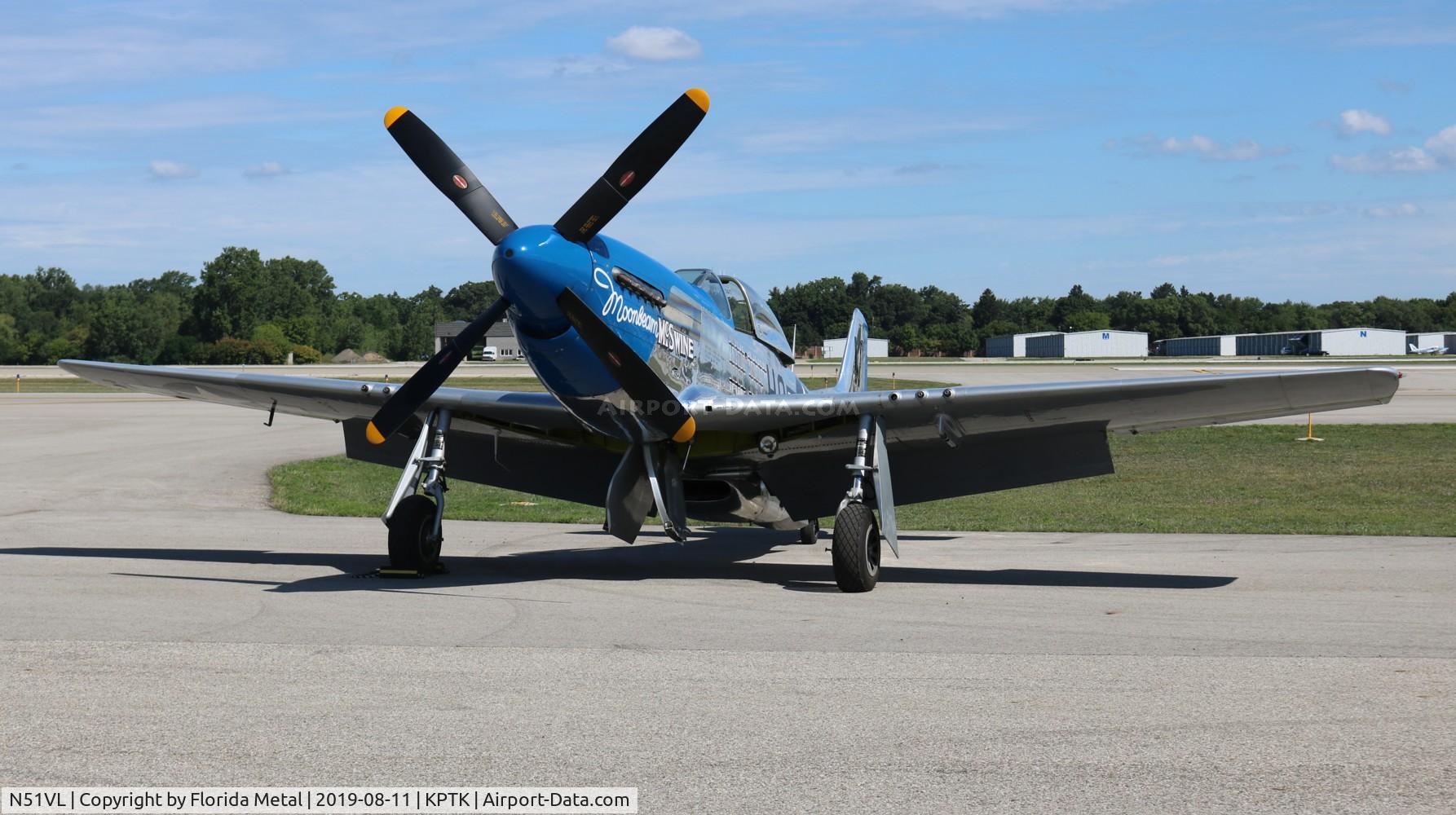 N51VL, 1944 North American F-51D Mustang C/N 122-40196, Moonbeam McSwine zx