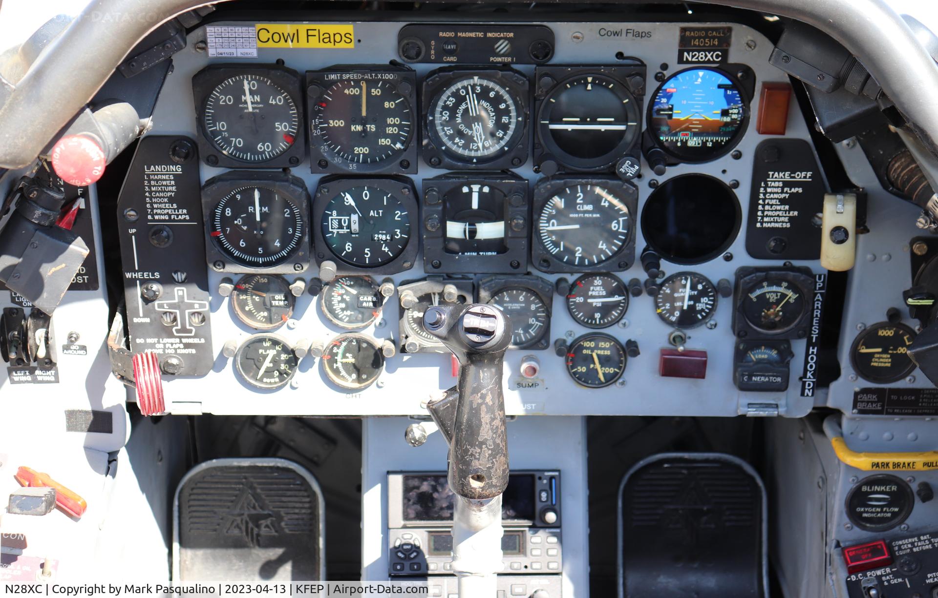 N28XC, 1954 North American T-28C Trojan C/N 226-91 (140514), North American T-28C