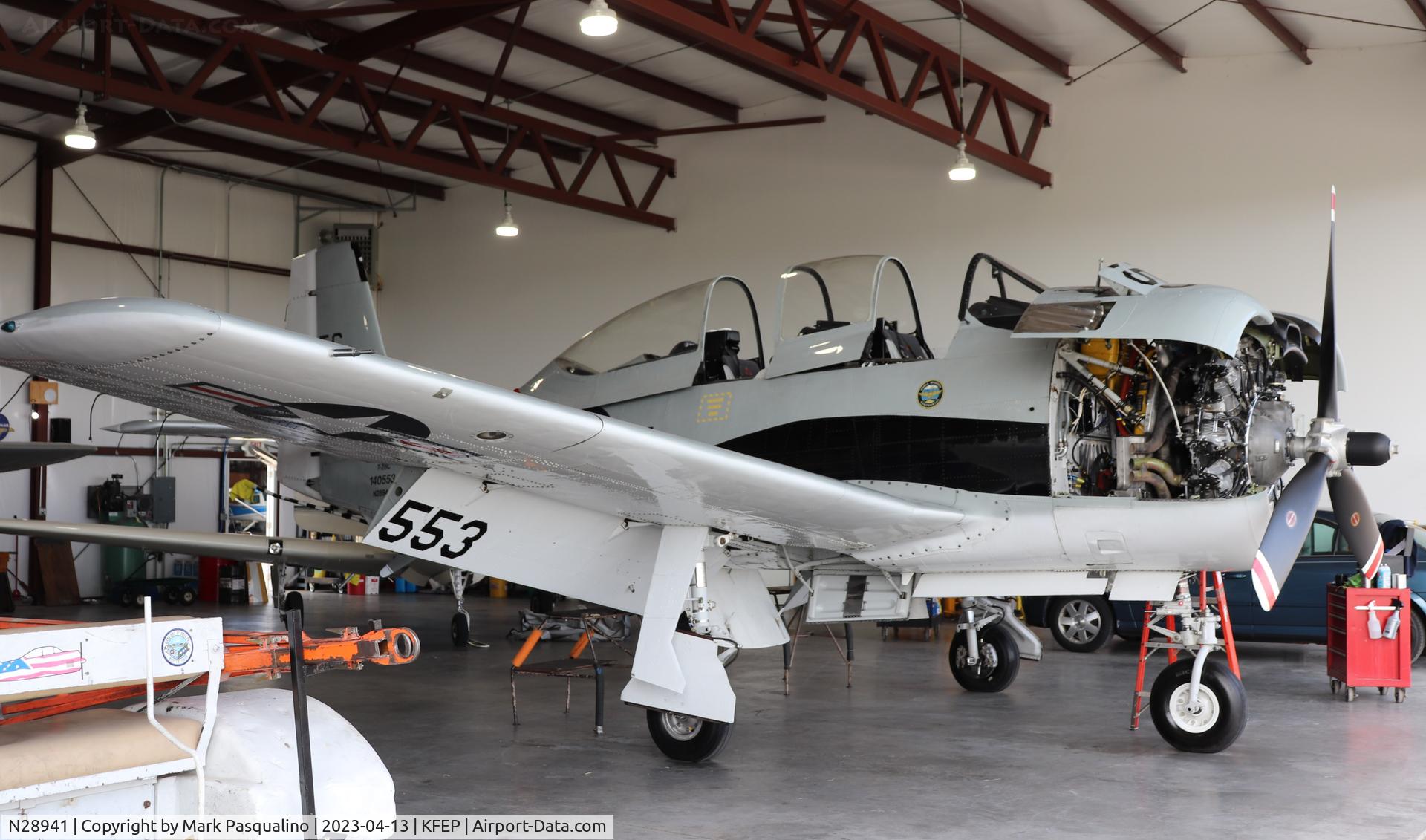 N28941, 1956 North American T-28C Trojan C/N 226-130 (140553), North American T-28C