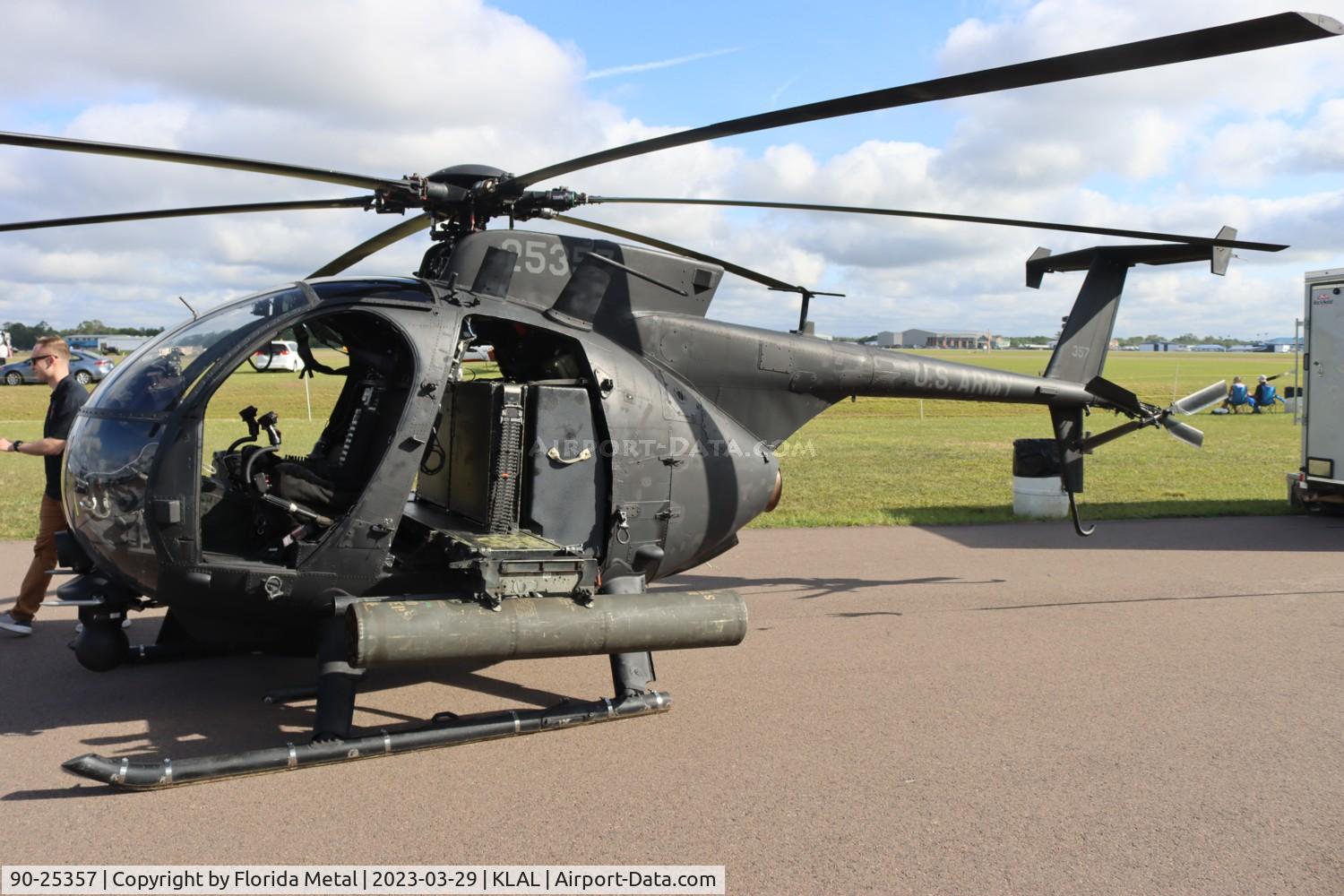 90-25357, McDonnell Douglas AH-6J Defender C/N 0069F, AH-6 zx