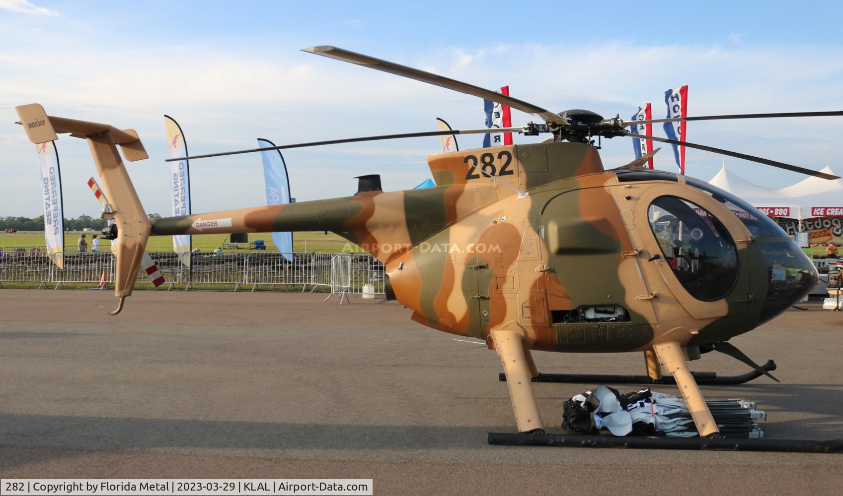 282, 2018 MD Helicopters MD-530F C/N 282FF, Redstone MD-530F zx