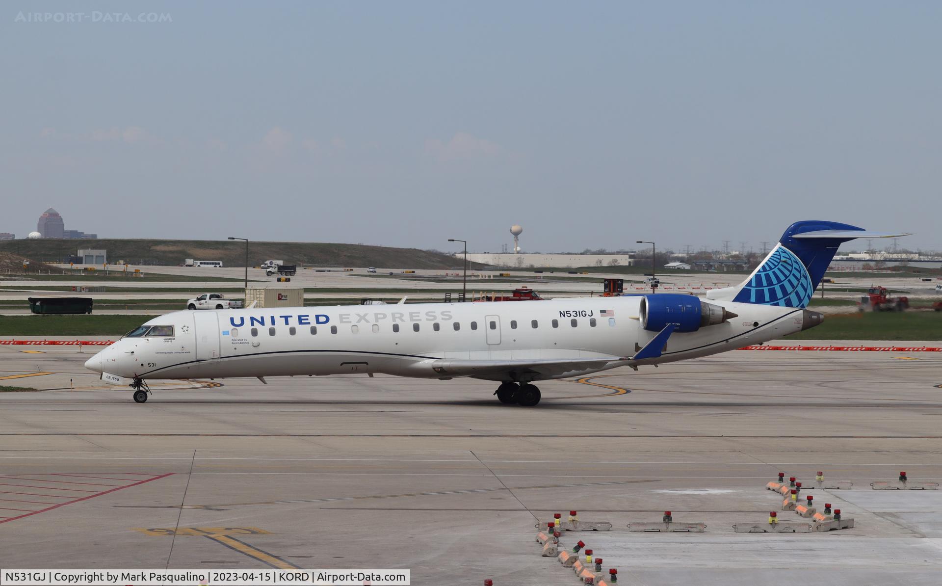 N531GJ, 2005 Bombardier CRJ-702 (CL-600-2C10) Regional Jet C/N 10218, CL-600-2C10