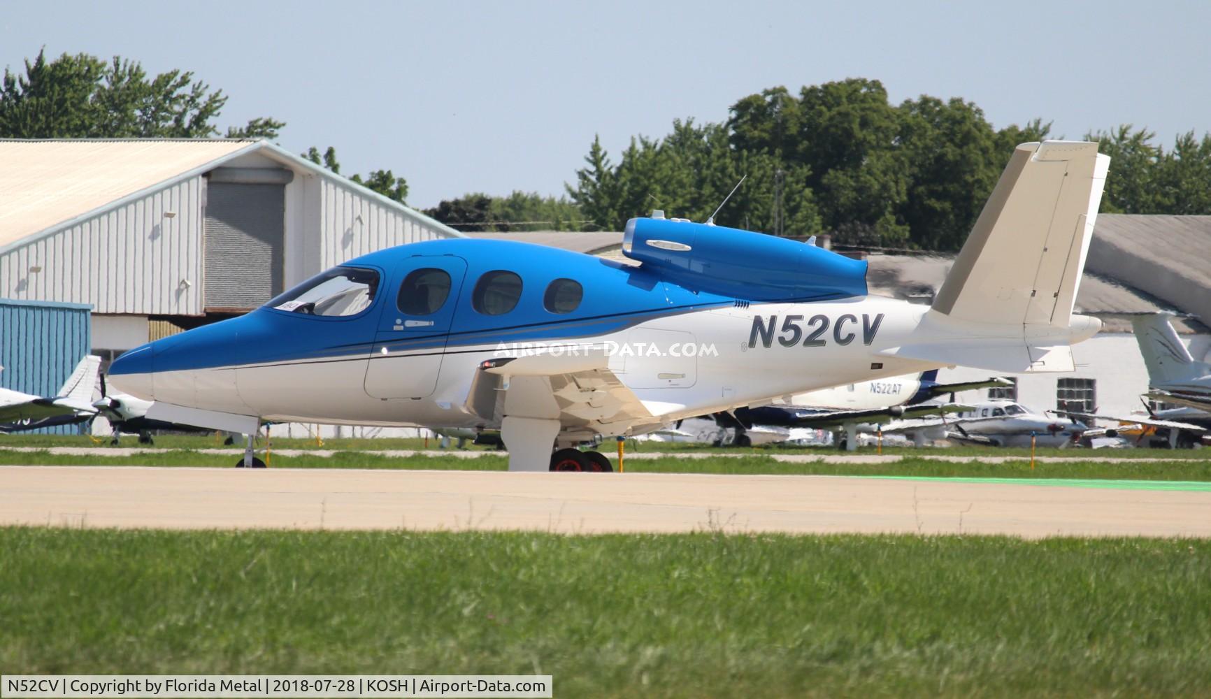 N52CV, 2017 Cirrus SF50 Vision C/N 0010, SF50 zx