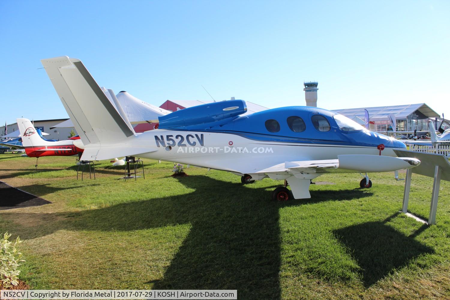 N52CV, 2017 Cirrus SF50 Vision C/N 0010, SF50 zx