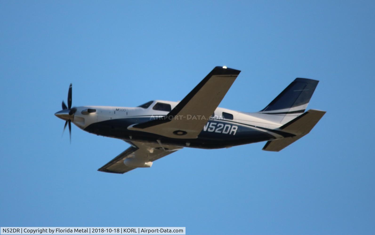 N52DR, 2018 Piper PA-46-500TP C/N 4697645, M500 zx