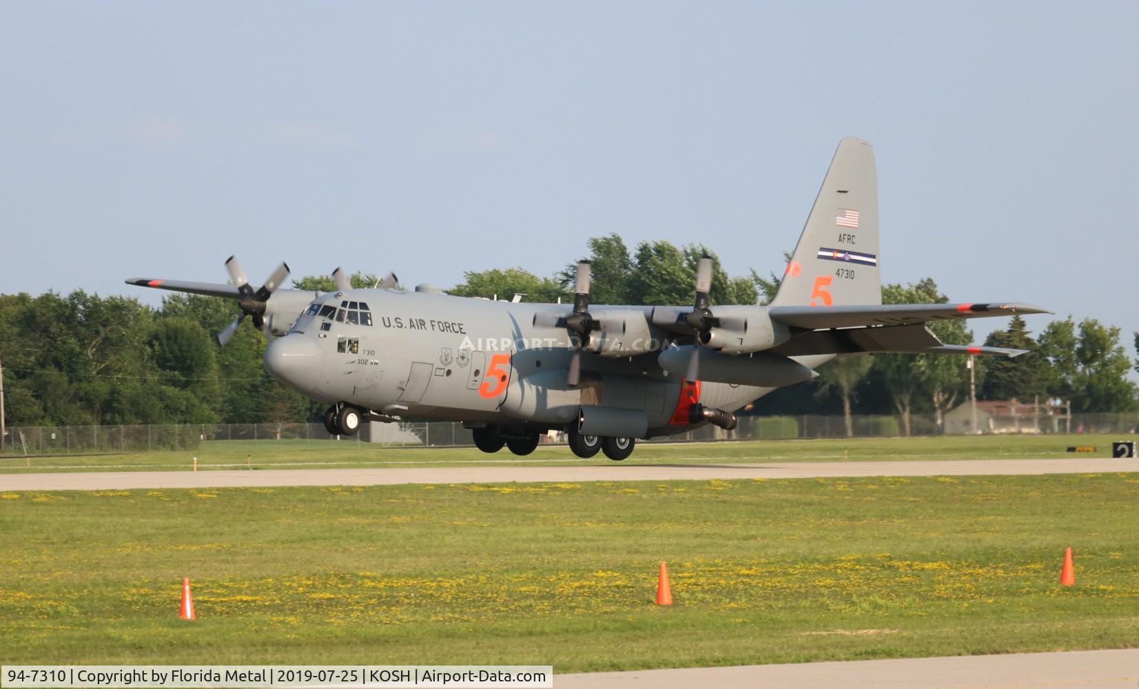 94-7310, 1995 Lockheed C-130H Hercules C/N 382-5396, USAF C-130H zx