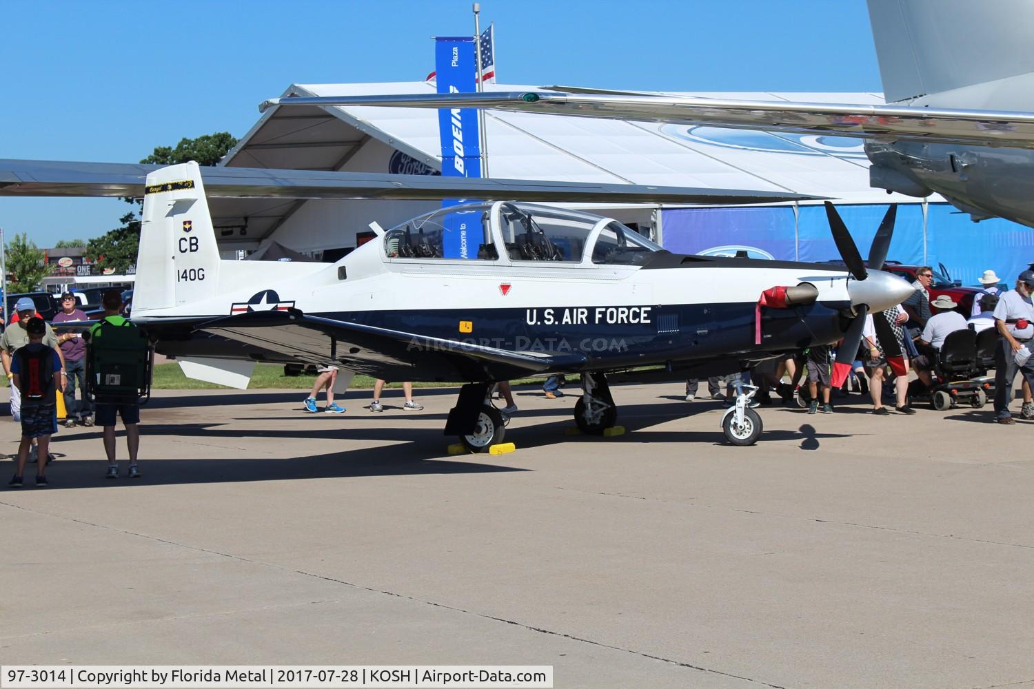 97-3014, 1997 Raytheon T-6A Texan II C/N PT-18, USAF T-6A zx