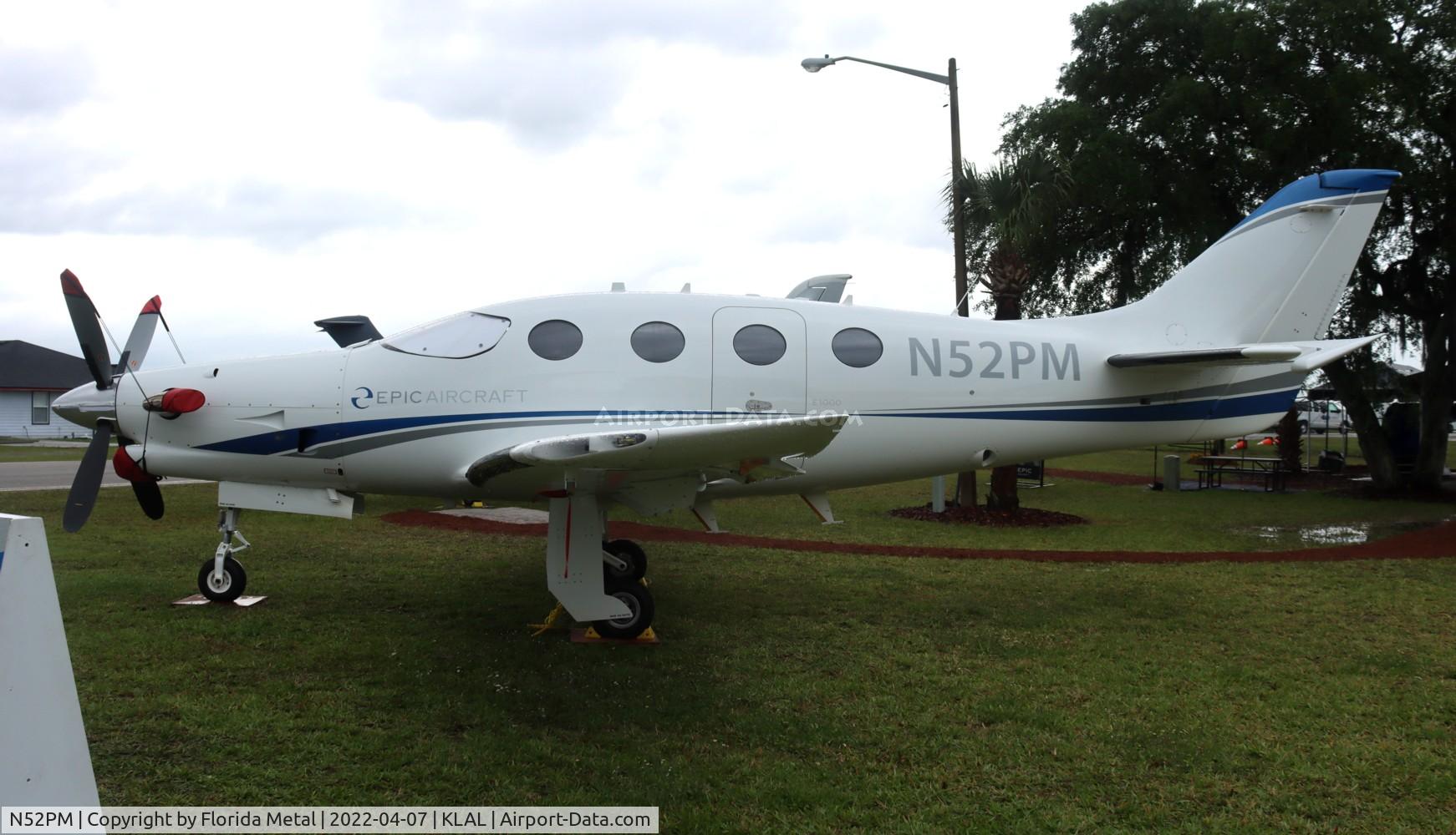 N52PM, 2020 Epic Aircraft E1000 C/N K008, Epic E1000 zx