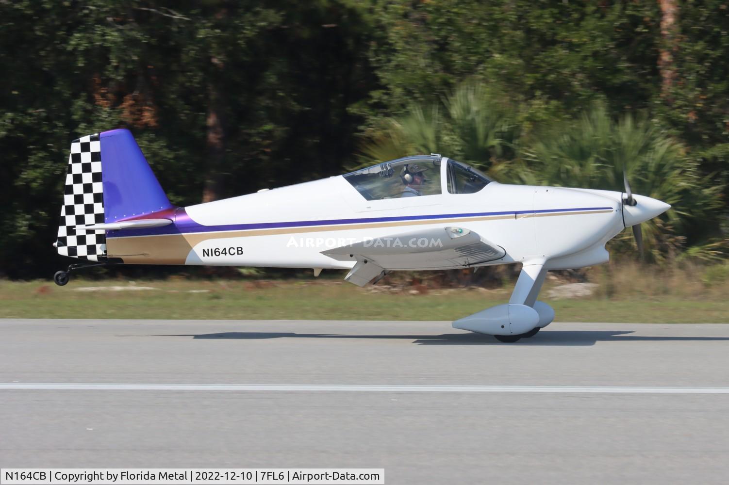 N164CB, 2004 Vans RV-6 C/N 22935, Spruce Creek 2022