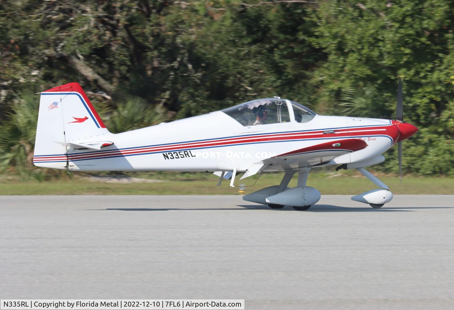 N335RL, 2002 Vans RV-6A C/N 23254, Spruce Creek 2022