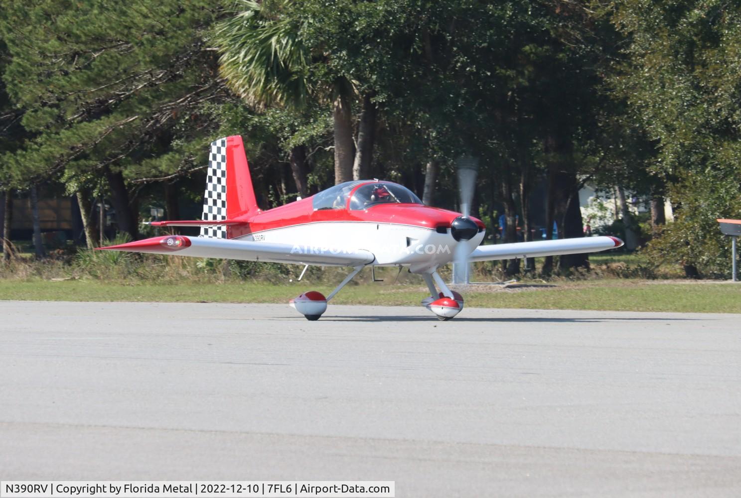 N390RV, 2012 Vans RV-7A C/N 70319, Spruce Creek 2022
