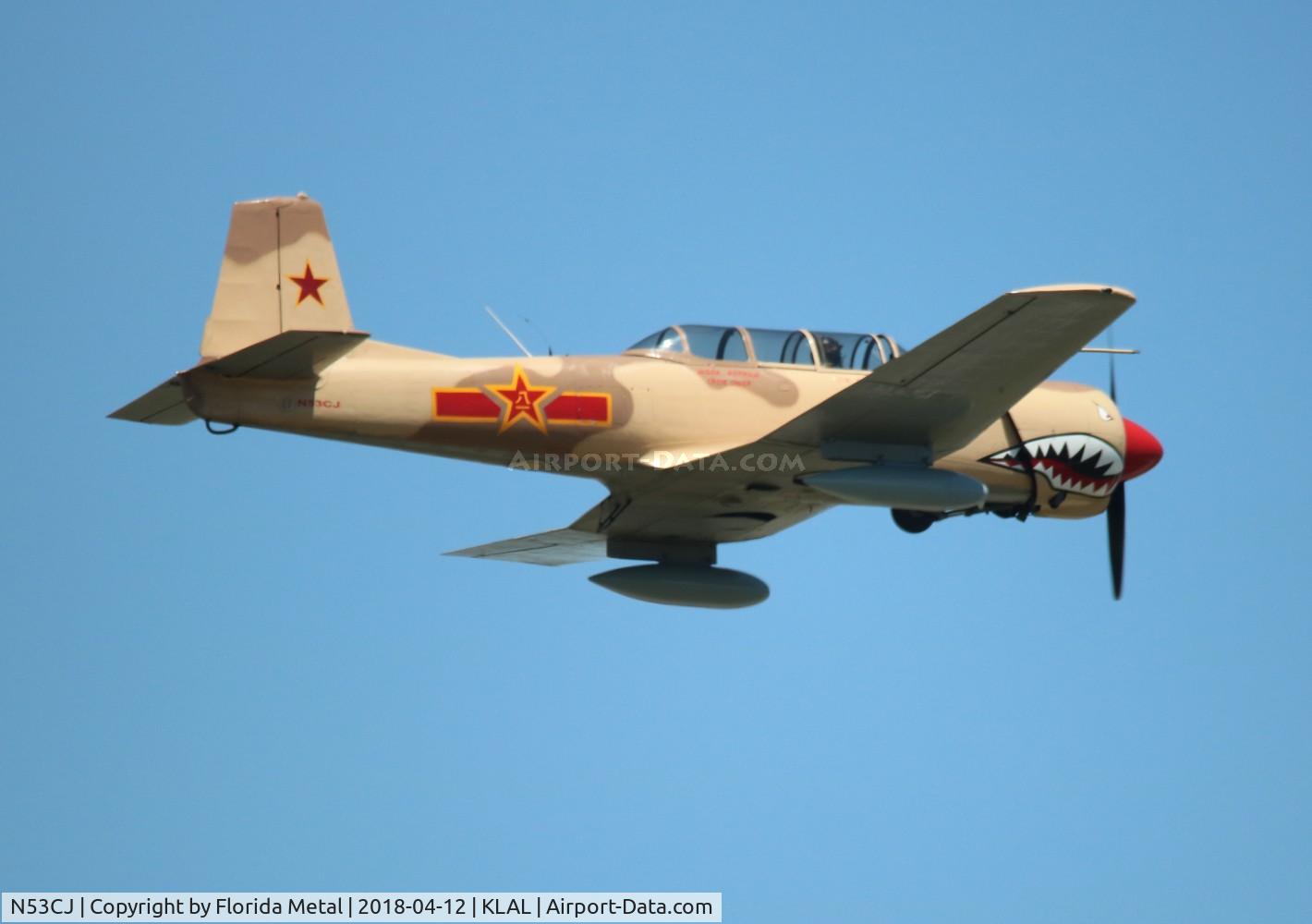 N53CJ, 1972 Nanchang CJ-6A C/N 2432062, CJ-6 zx
