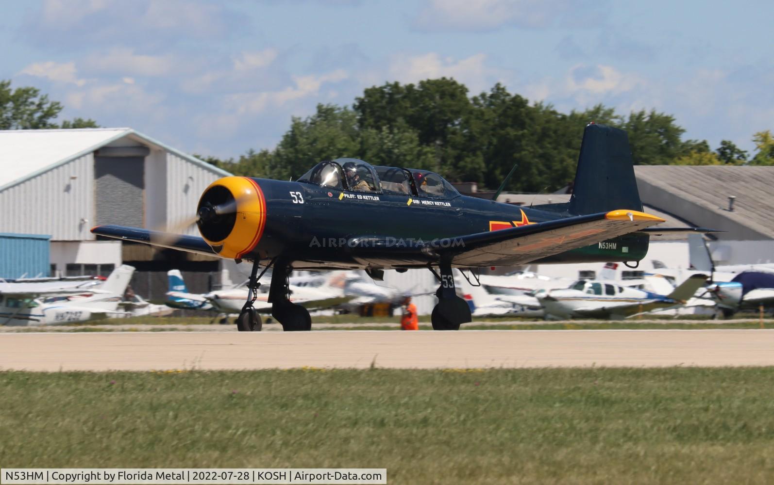 N53HM, 1975 Nanchang CJ-6A C/N 3051201, CJ-6 zx