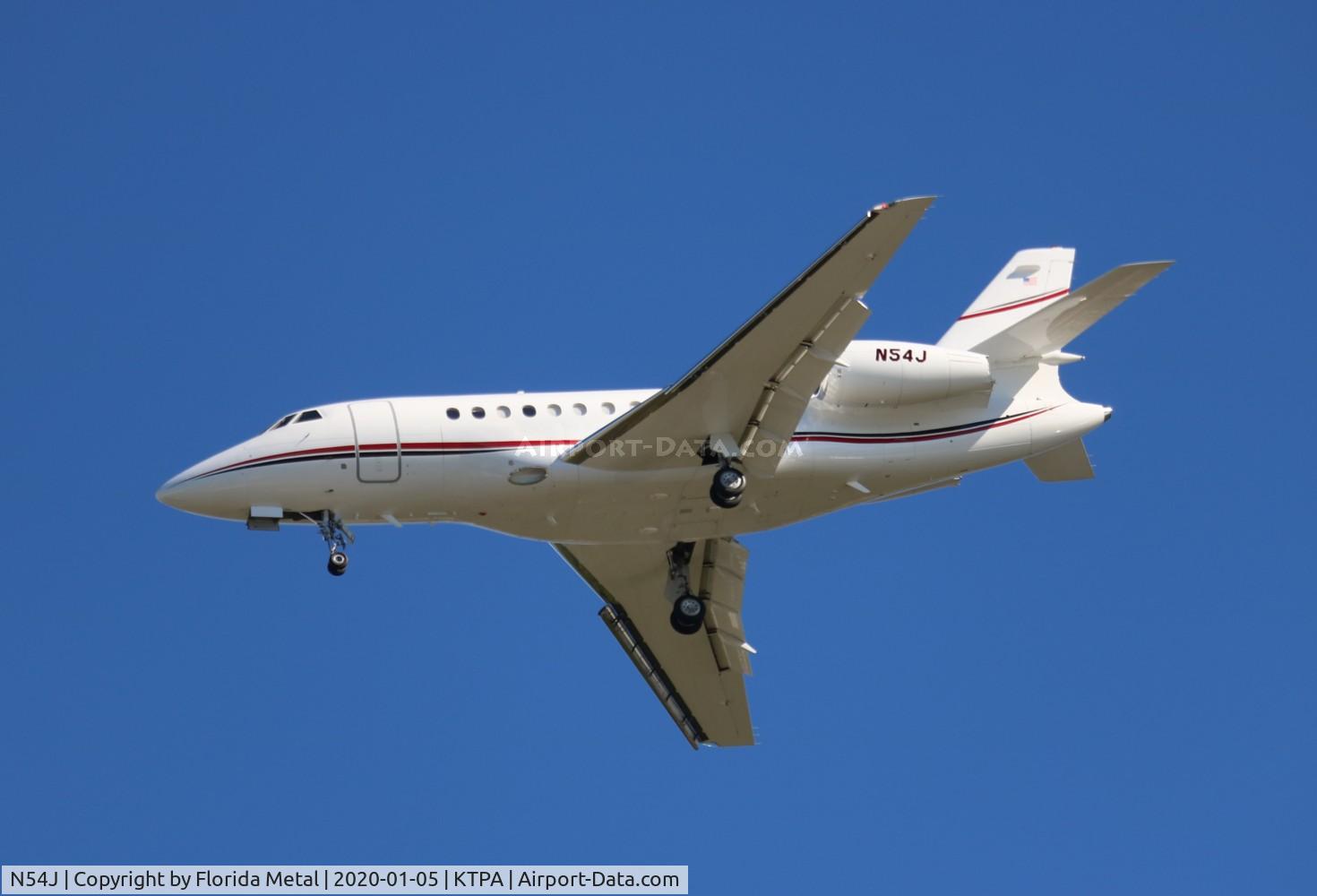 N54J, 2001 Dassault Falcon 2000 C/N 141, Falcon 2000 zx