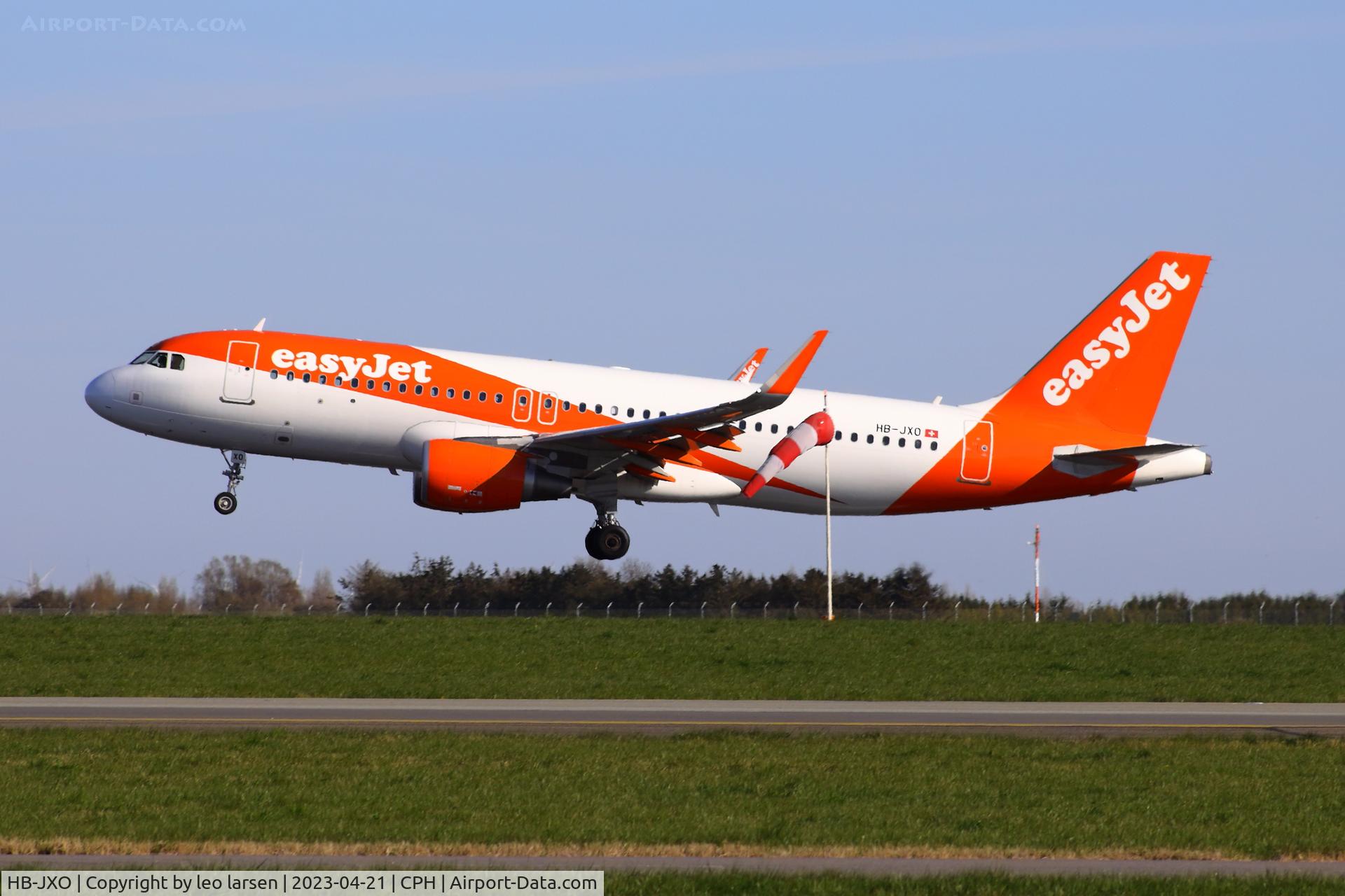 HB-JXO, 2018 Airbus A320-214 C/N 8390, Copenhagen 21.4.2023