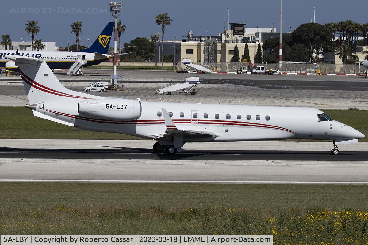 5A-LBY, 2009 Embraer EMB-135BJ Legacy 600 C/N 14501096, Runway 13 Backtrack