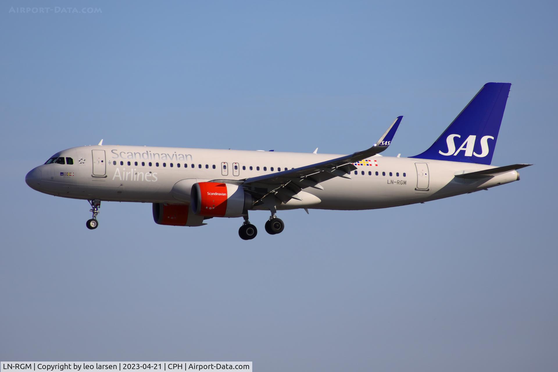 LN-RGM, 2016 Airbus A320-251N C/N 7277, Copenhagen 21.4.2023