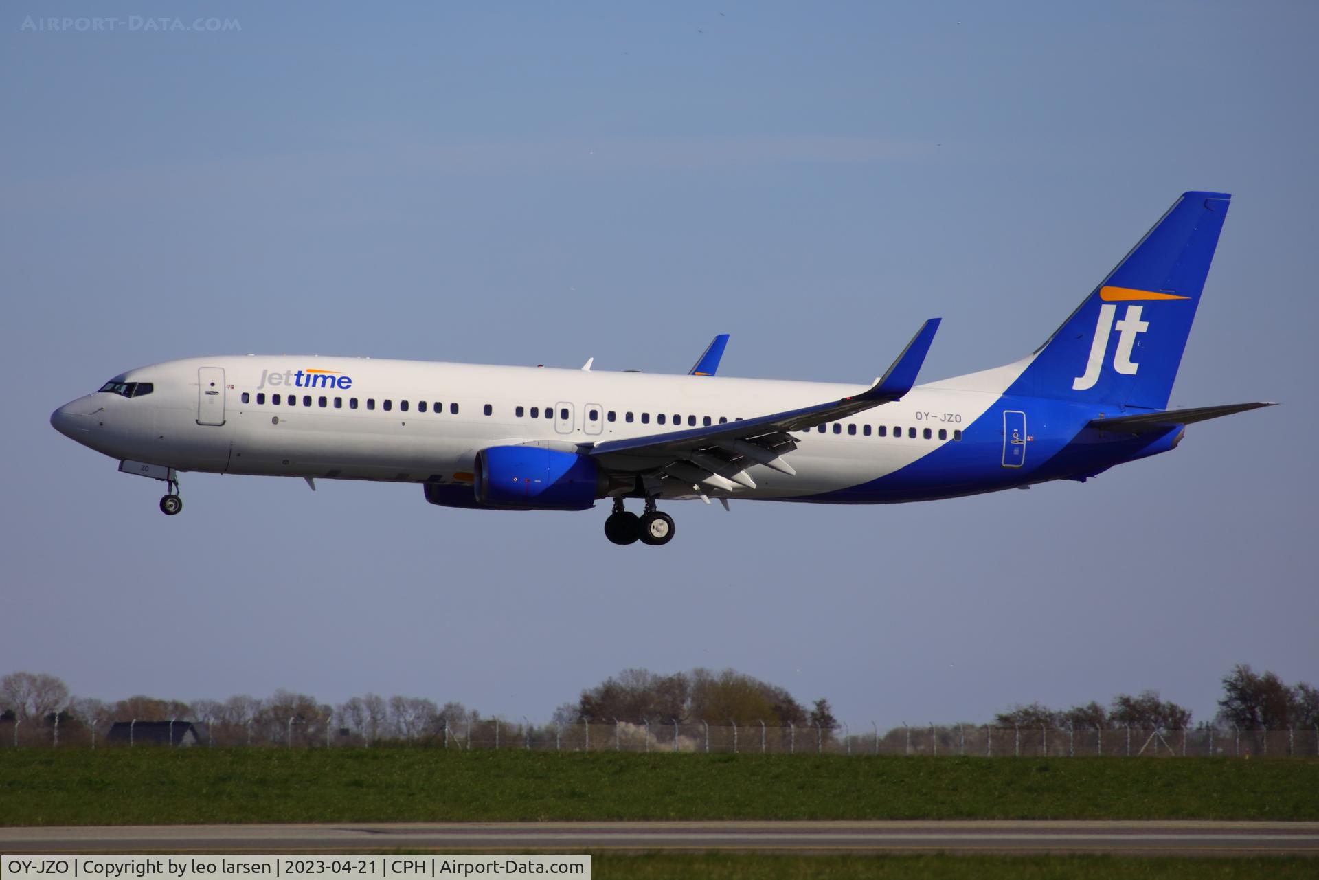 OY-JZO, 2013 Boeing 737-8U3 C/N 38072, Copenhagen 21.4.2023