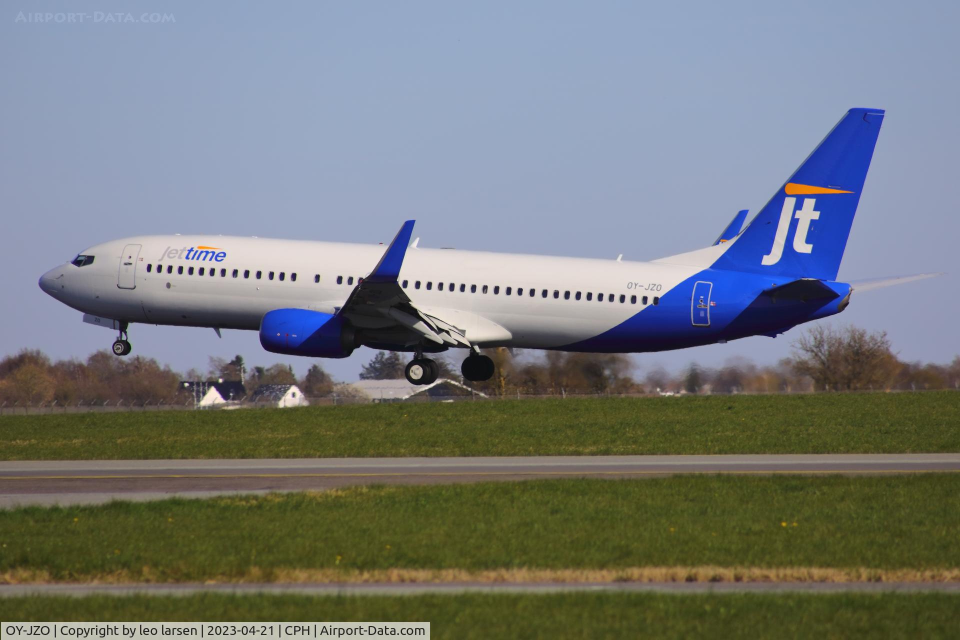 OY-JZO, 2013 Boeing 737-8U3 C/N 38072, Copenhagen 21.4.2023