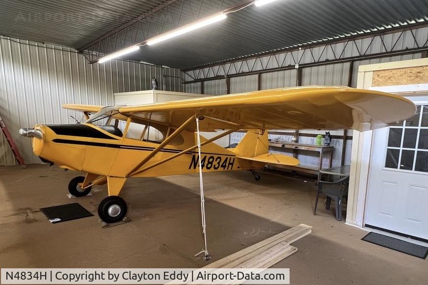 N4834H, 1948 Piper PA-17 Vagabond C/N 17-132, Not my pic.