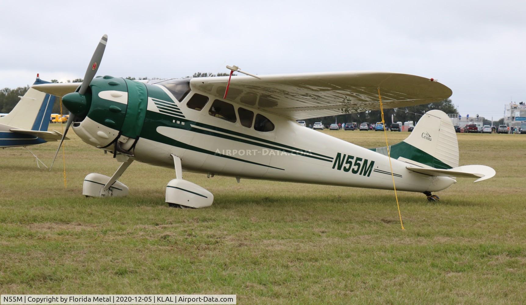 N55M, 1949 Cessna 195 C/N 7408, C195 zx