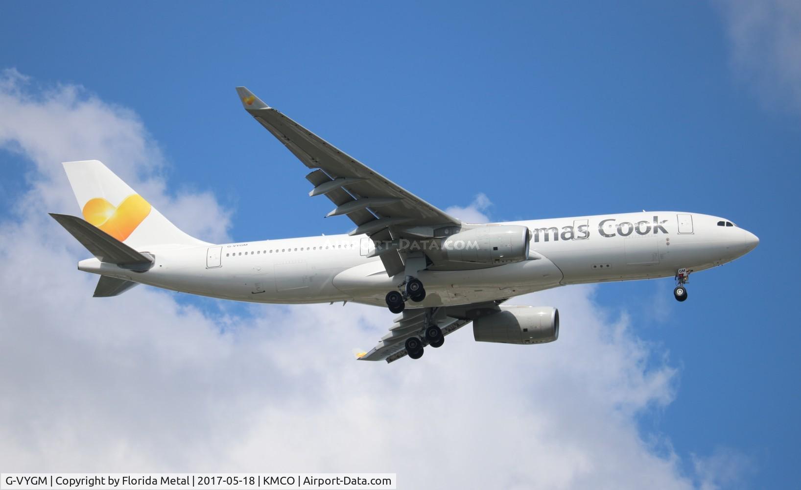 G-VYGM, 2015 Airbus A330-243 C/N 1601, Thomas Cook A332 zx