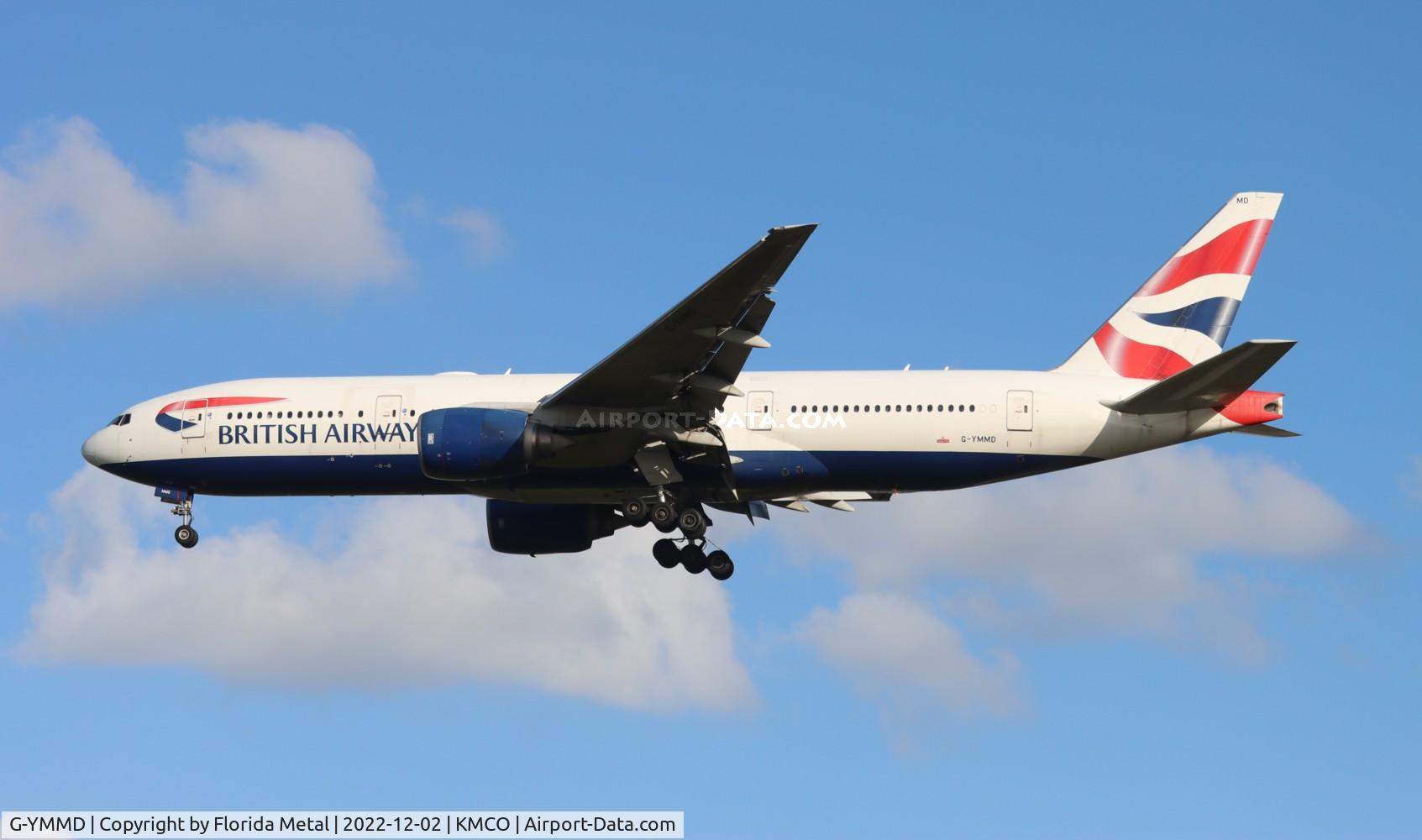 G-YMMD, 2000 Boeing 777-236 C/N 30305, BAW 772 zx