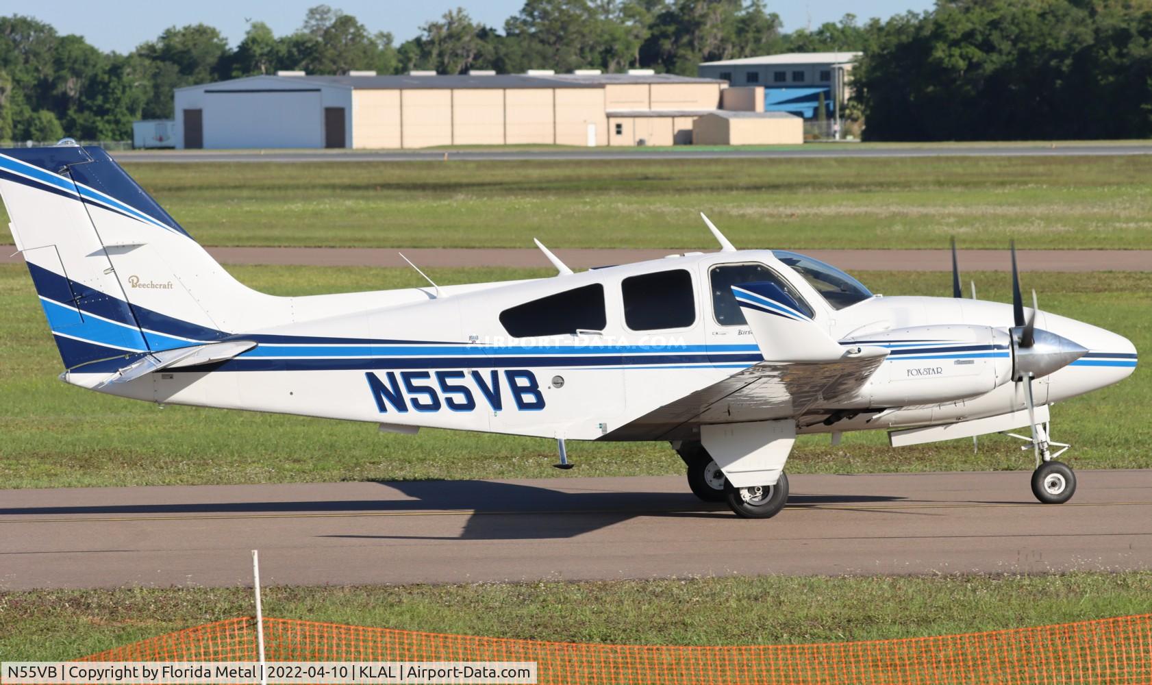 N55VB, 1975 Beech E-55 Baron C/N TE-1072, Baron 55 zx