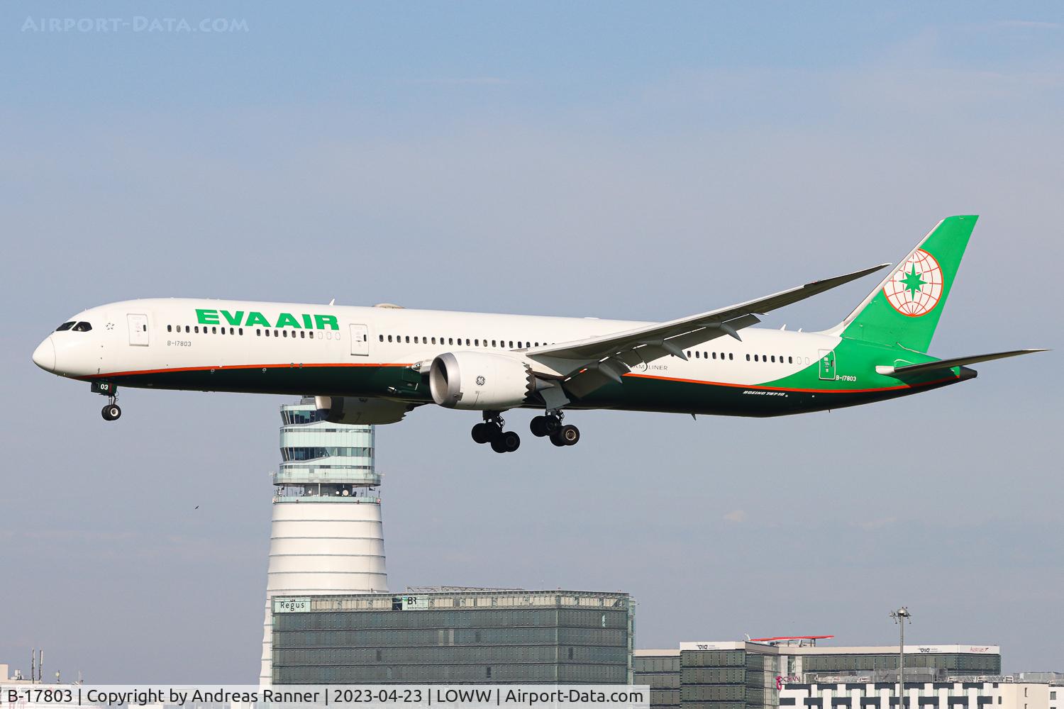 B-17803, 2019 Boeing 787-10 Dreamliner Dreamliner C/N 63511, Eva Air Boeing 787
