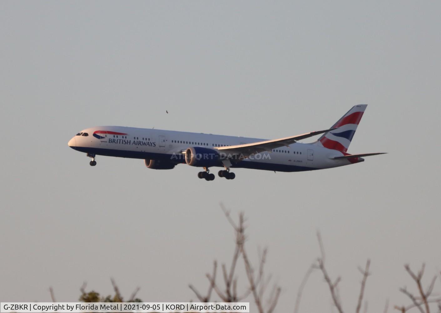 G-ZBKR, 2018 Boeing 787-9 Dreamliner C/N 60627, BAW 789 zx