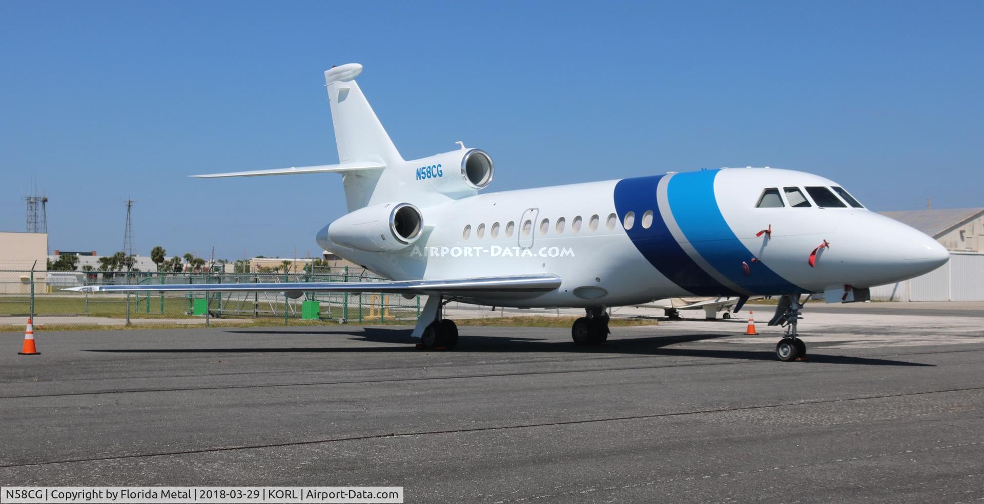 N58CG, 1999 Dassault Falcon 900EX C/N 47, Falcon 900 zx