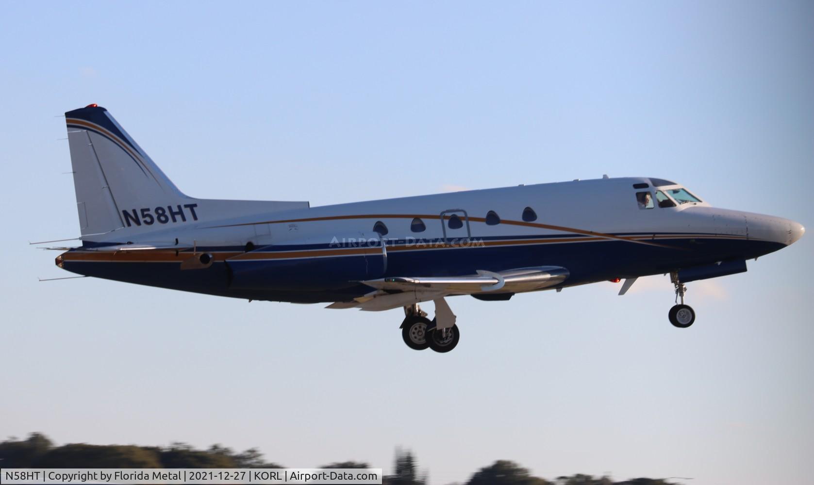 N58HT, 1981 Rockwell International NA-265-65 Sabreliner 65 C/N 465-70, Sabreliner zx
